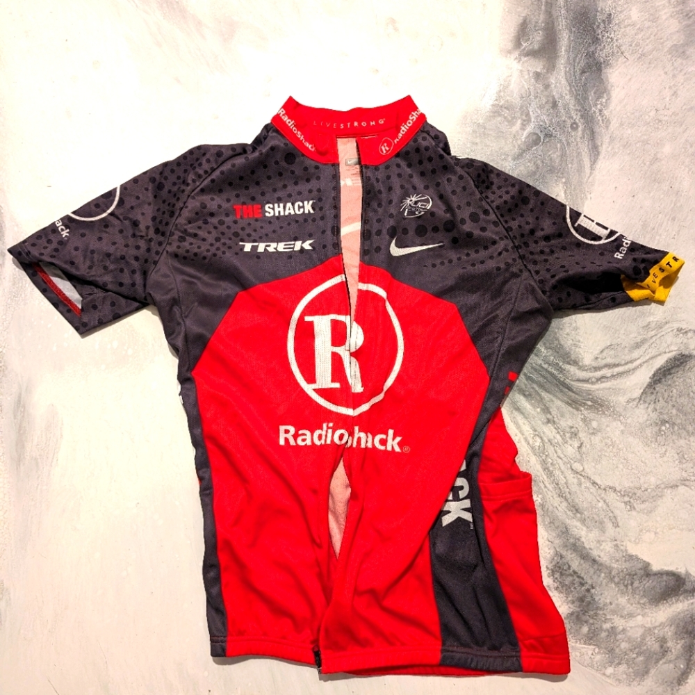Nike Radioshack cycling jersey
